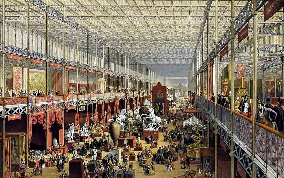 interior of crystal palace