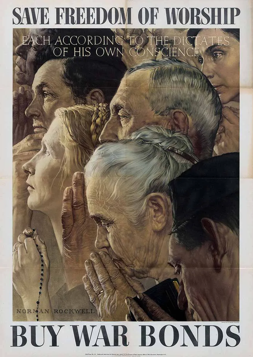 norman rockwell worship