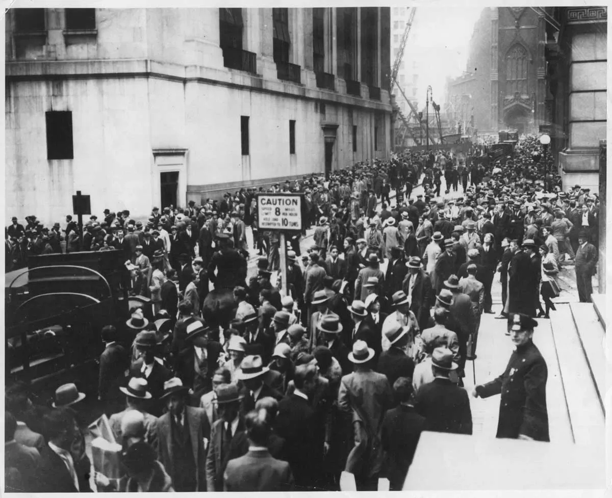 wall street crash 1929