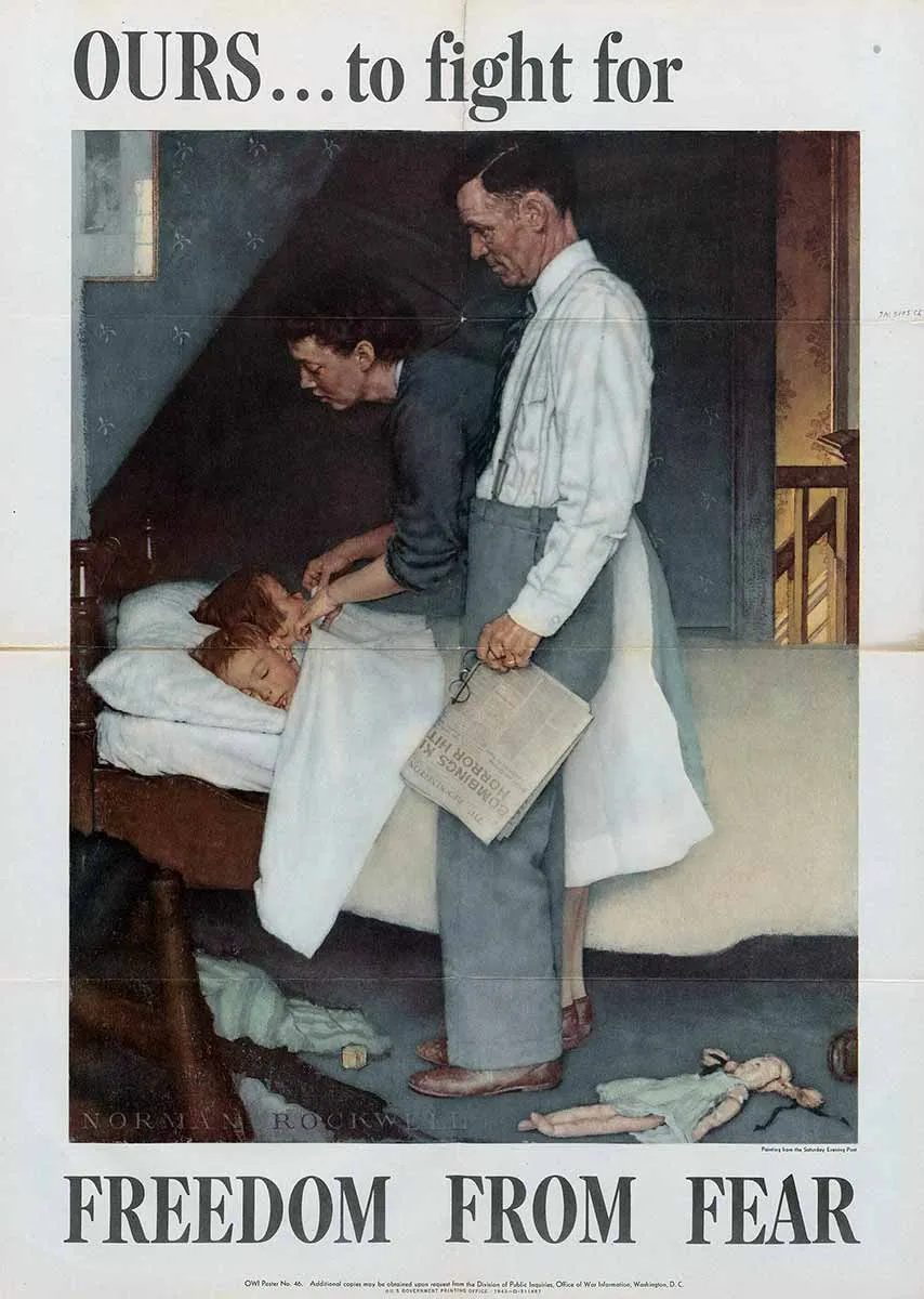 norman rockwell fear