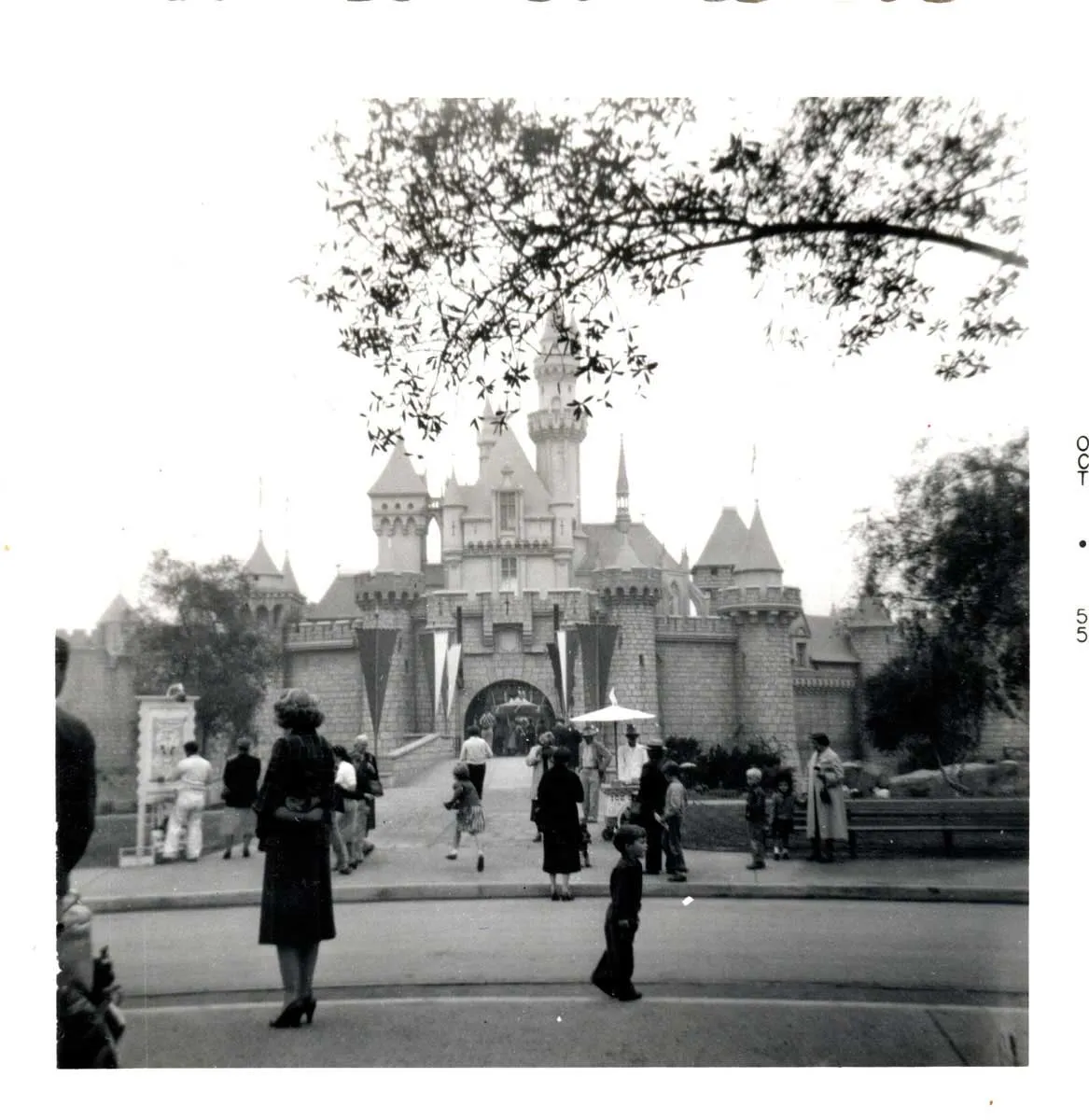 disneyland opening 1955