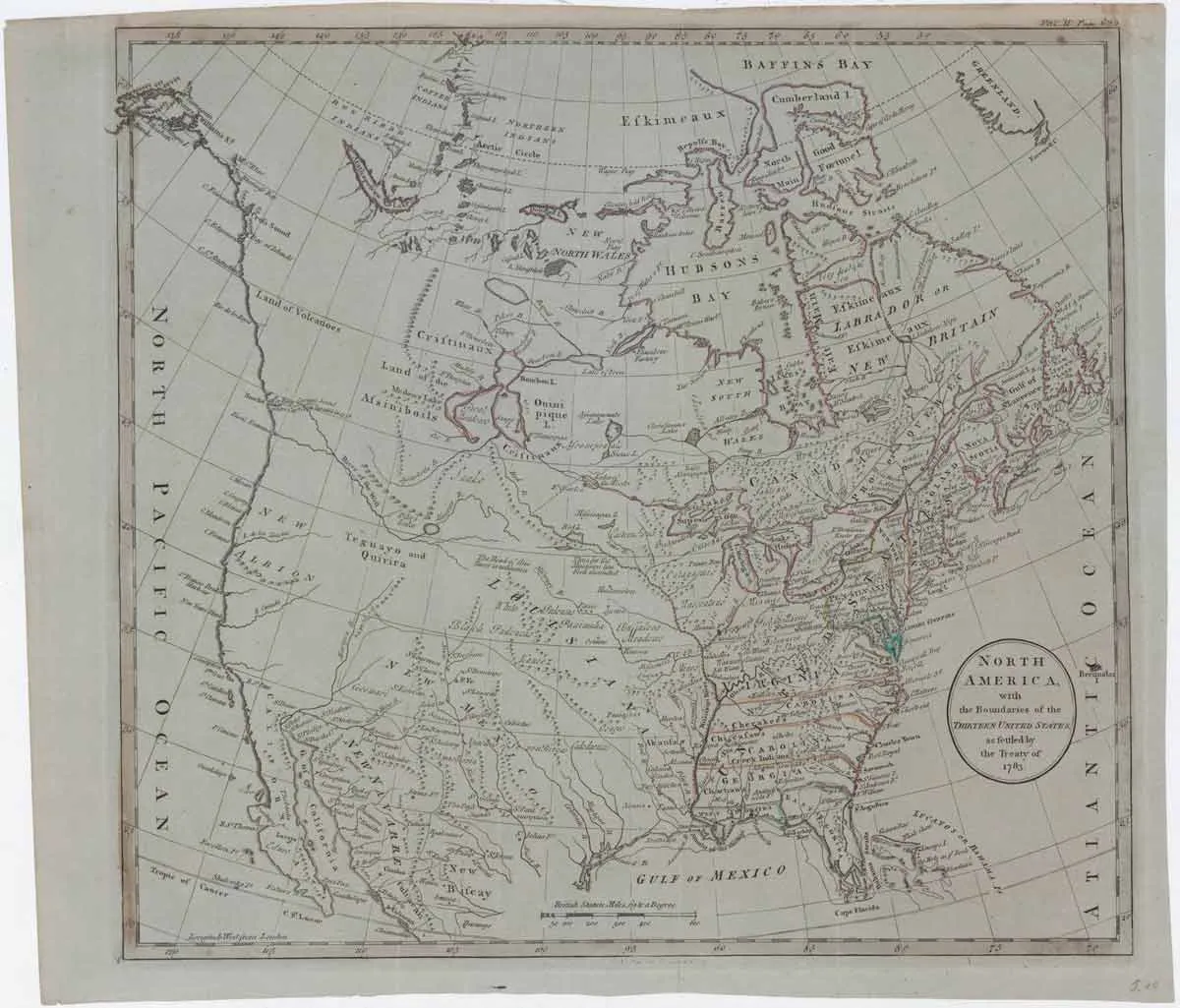 north america with nc boundaries