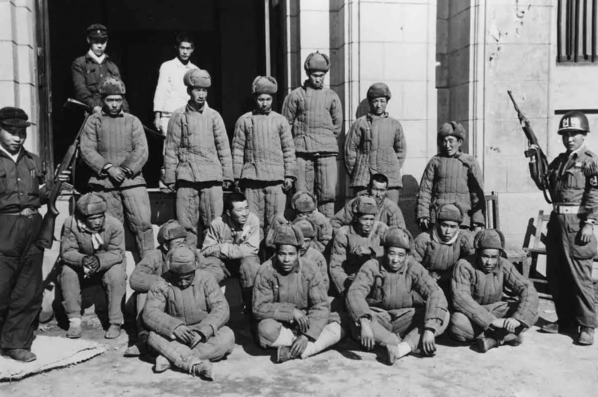 First Chinese Communists captured 1st ROK Corps