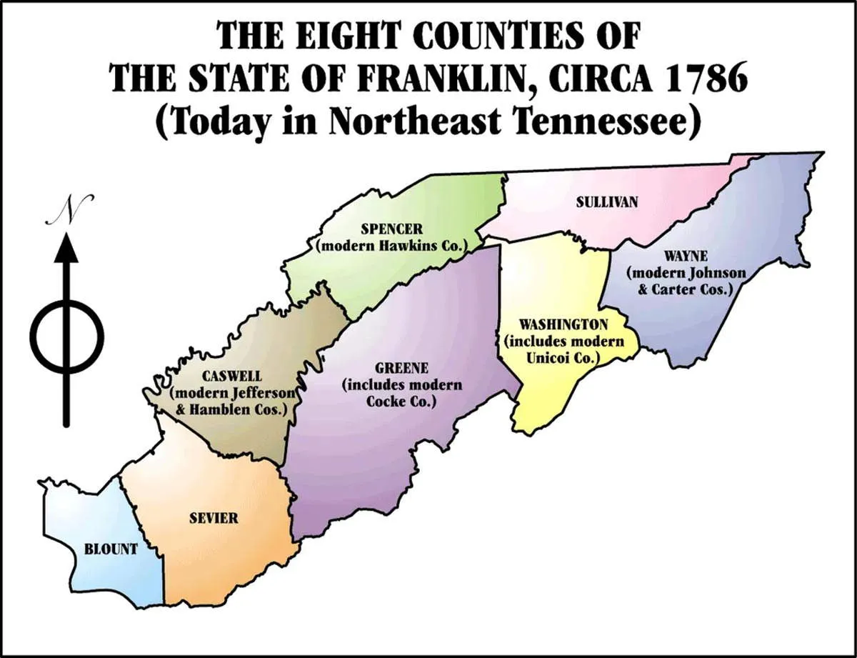 franklin counties map