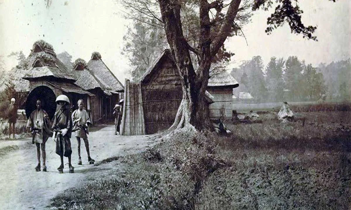 tokaido road village photograph