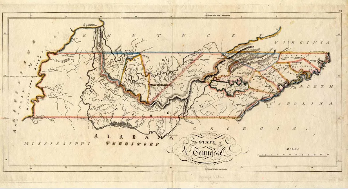 state of tennessee 1796