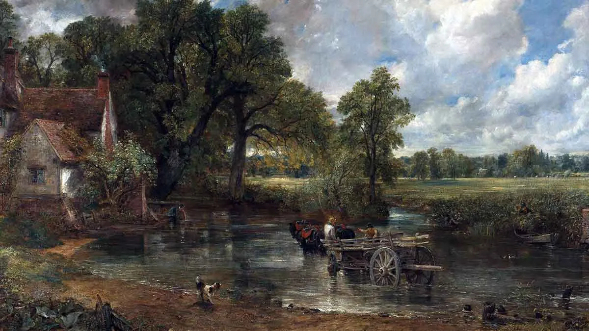 john constable hay wain painting