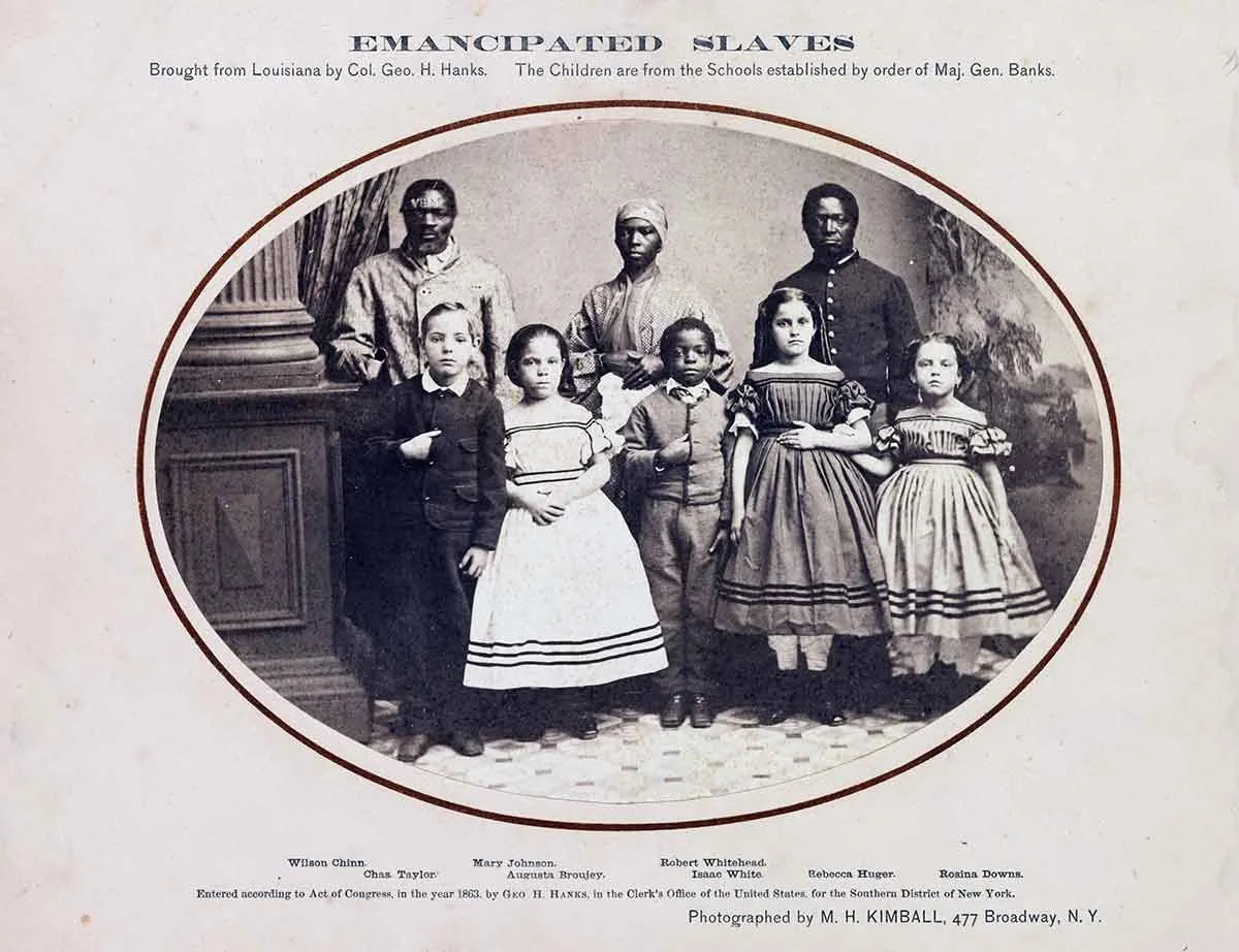 emancipated slaves portrait