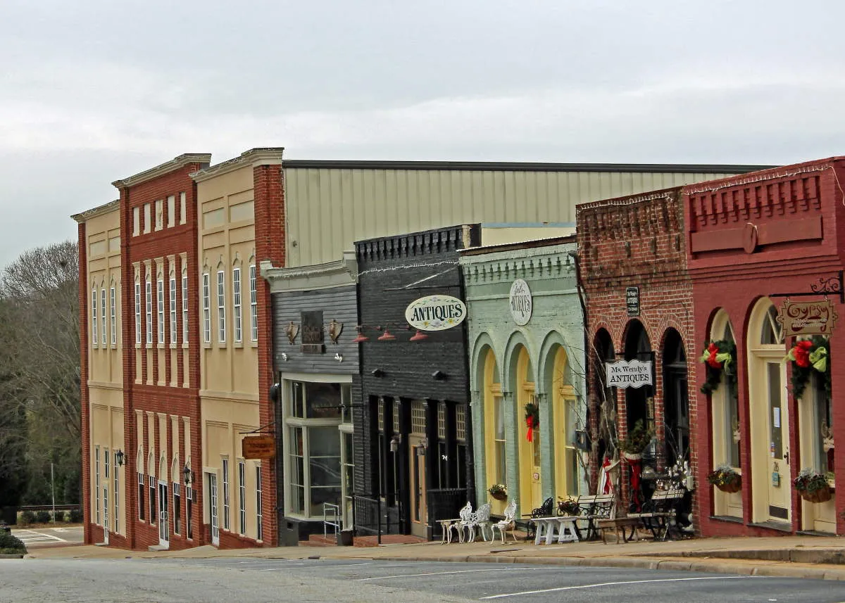 woodbury street downtown senoia georgia