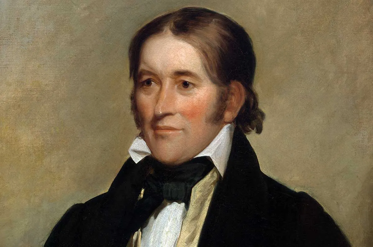 portrait davy crockett