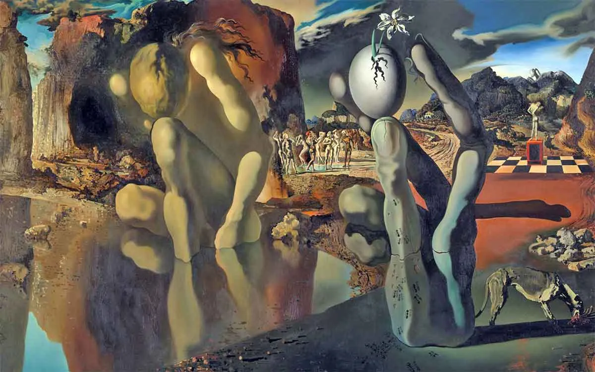 dali metamorphosis narcissus