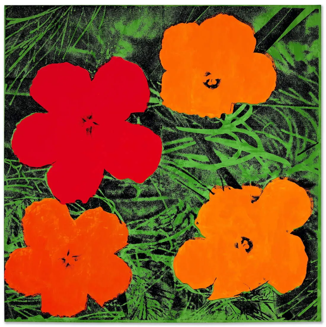 andy warhol flowers christies new york