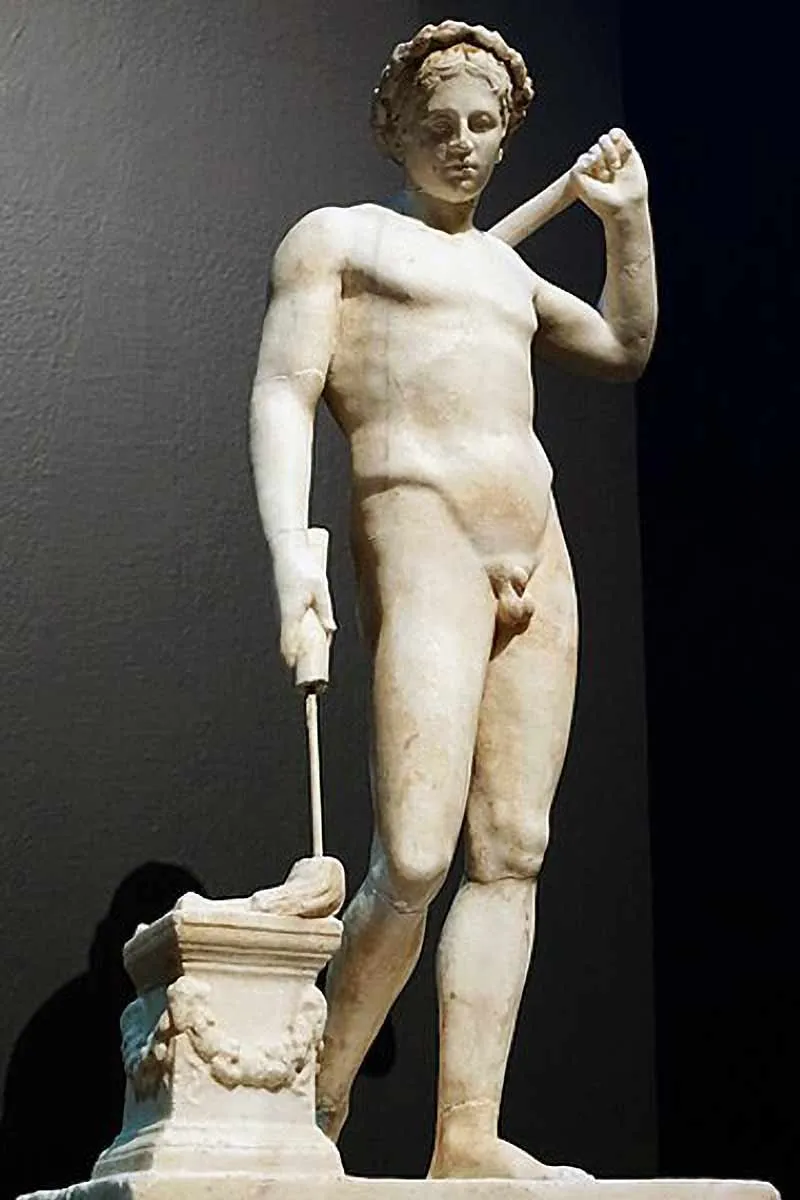 statuette youth athens thanatos wiki