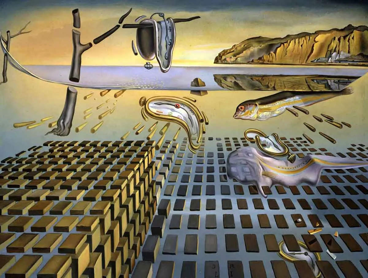 salvador dali disintegration persistence memory