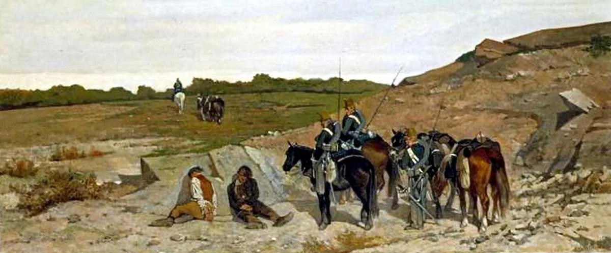 episodio della campagna contro il brigantaggio giovanni fattori 1864