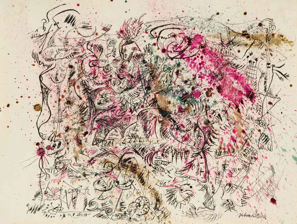 jackson pollock untitled painting