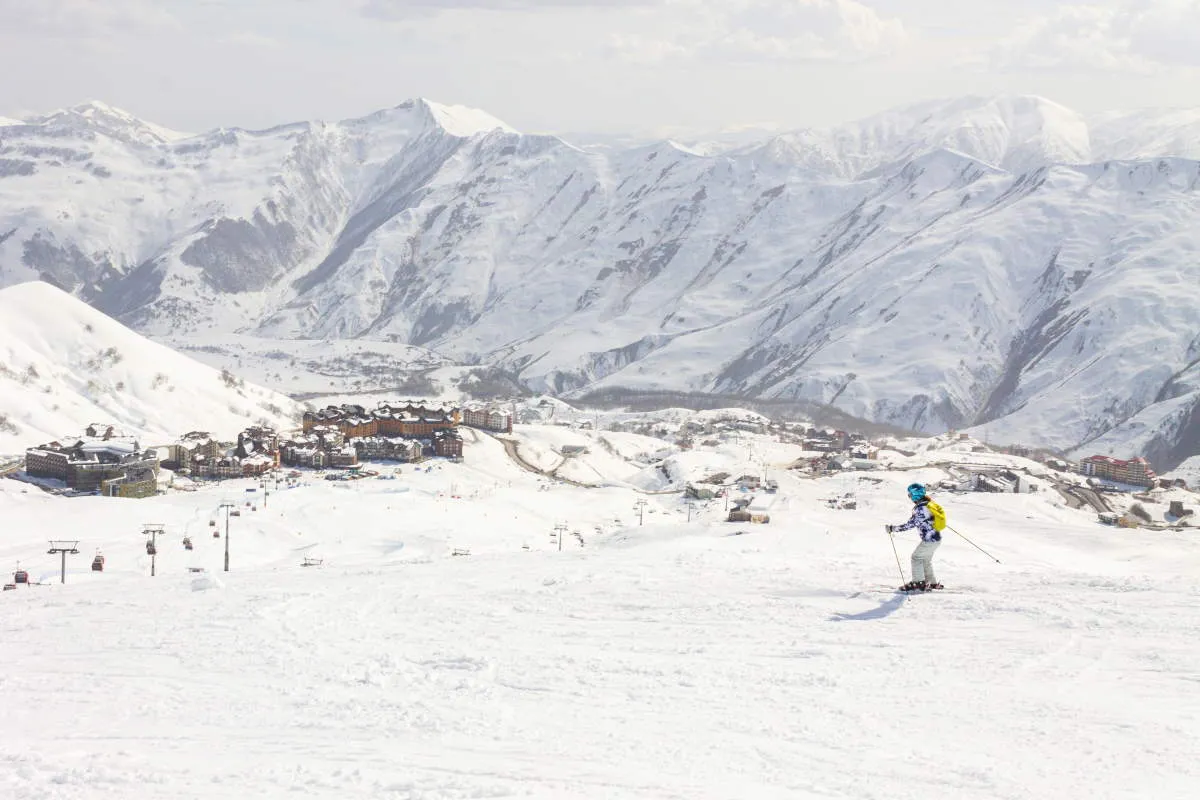 skier gudari georgia