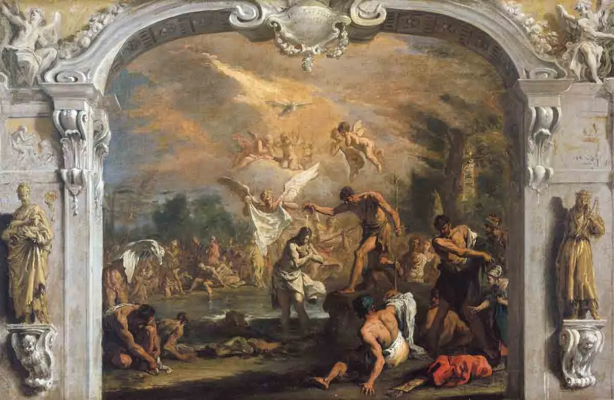 ricci baptism of jesus christ painting