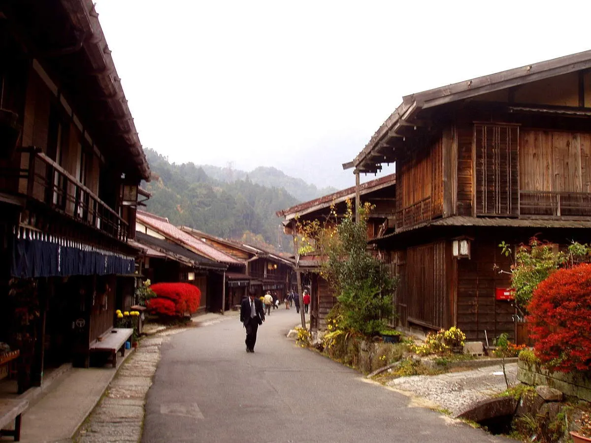 tsumago kiso district nagano prefecture japan