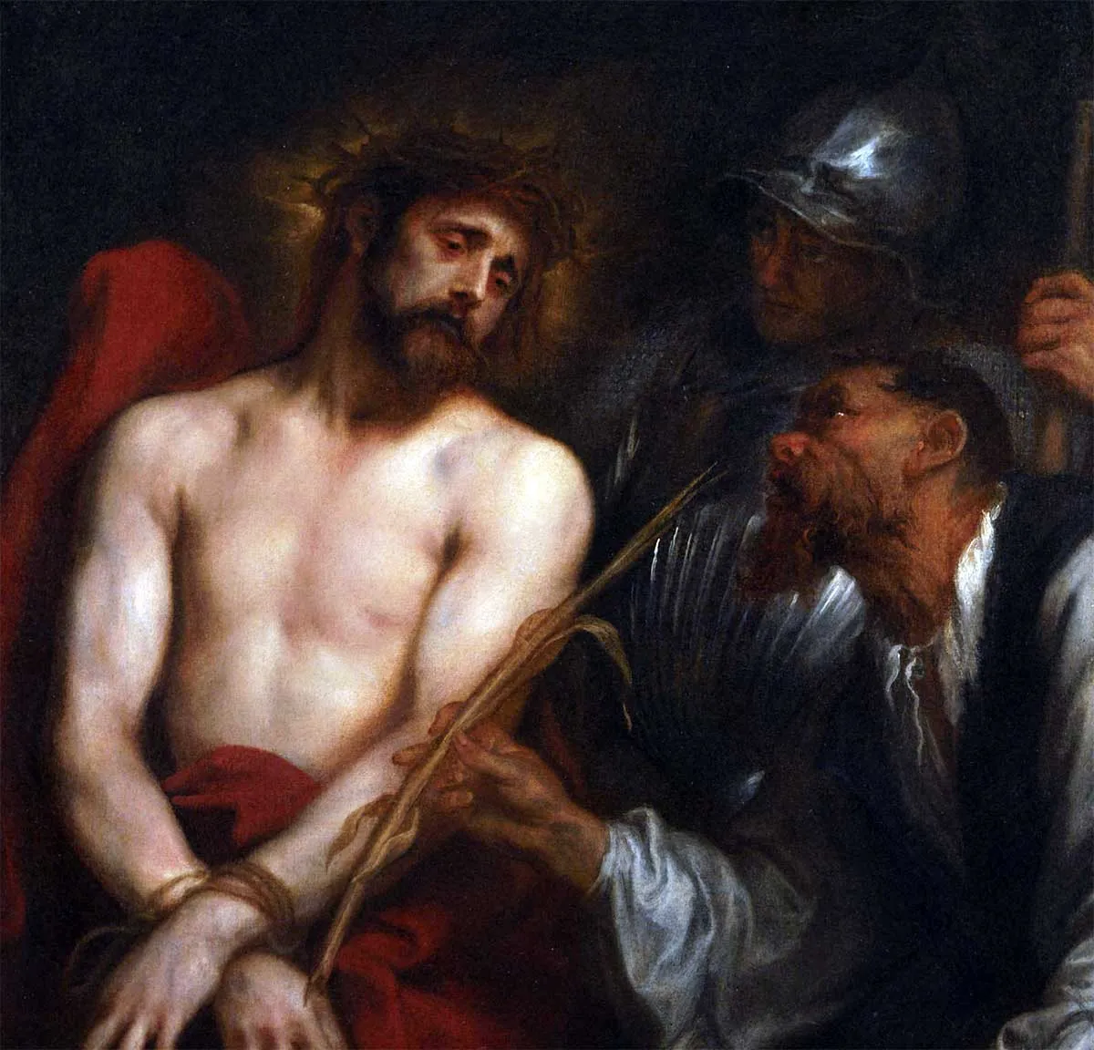 vandyck mocking jesus christ painting