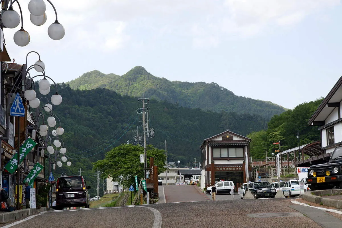 kiso fukushima station kiso japan