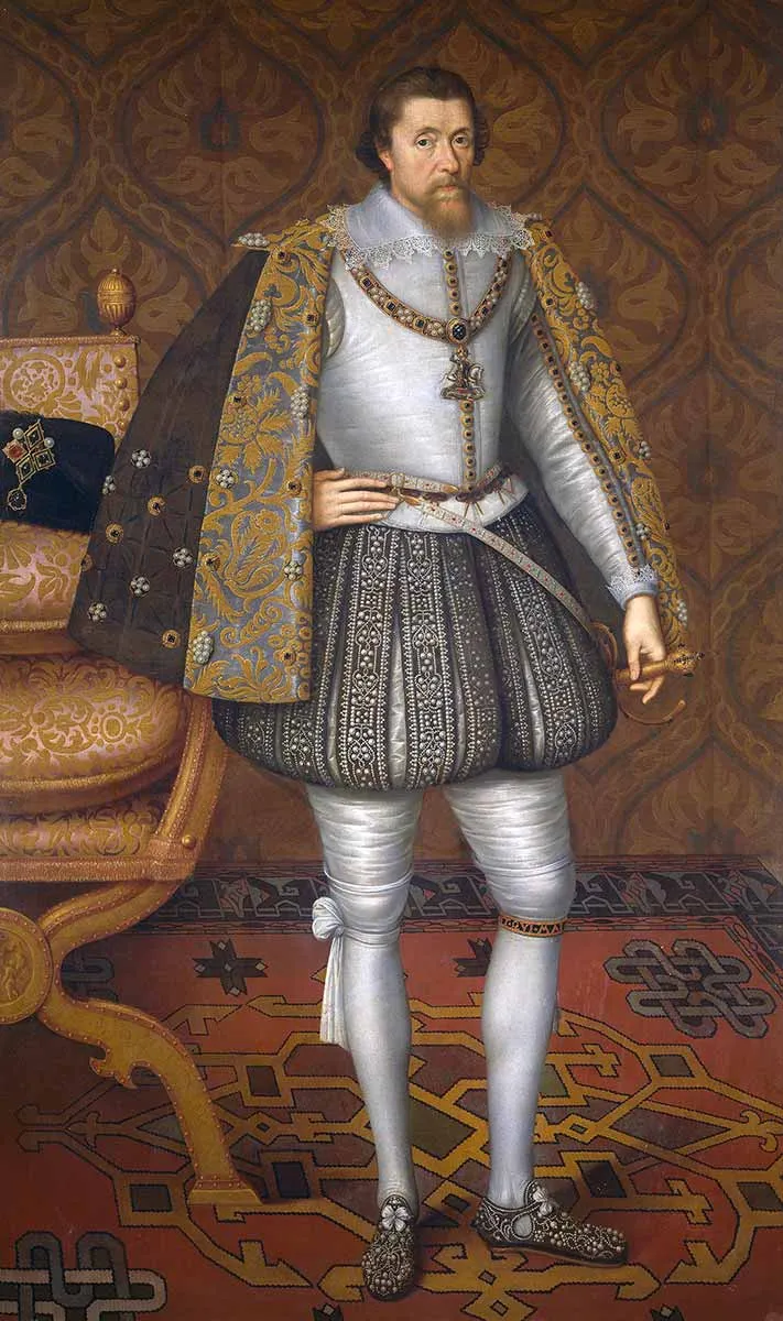 king james i portrait