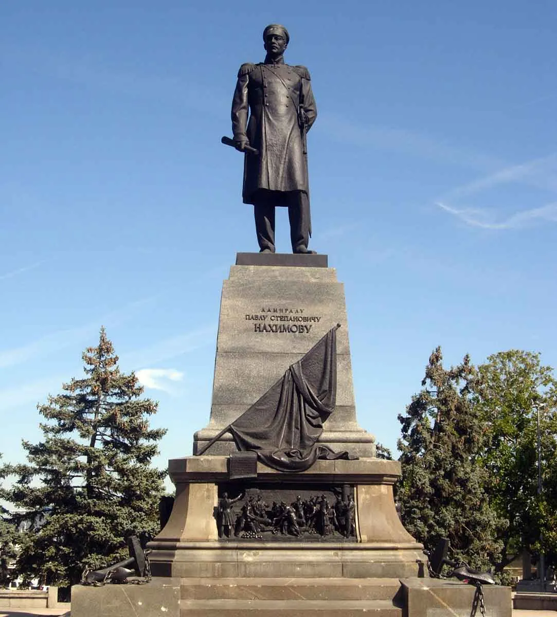 admiral pavel nakhimov monument sevastopol