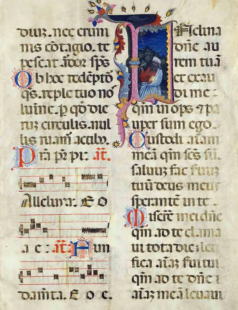 david illuminated psalms old testament