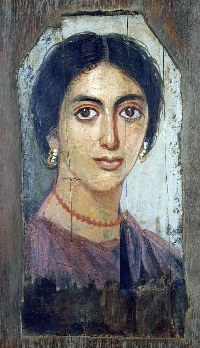 fayum woman portrait