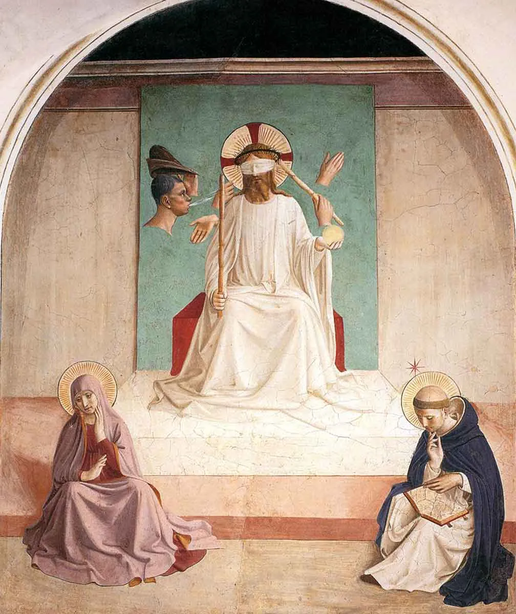 fra angelico mocking painting