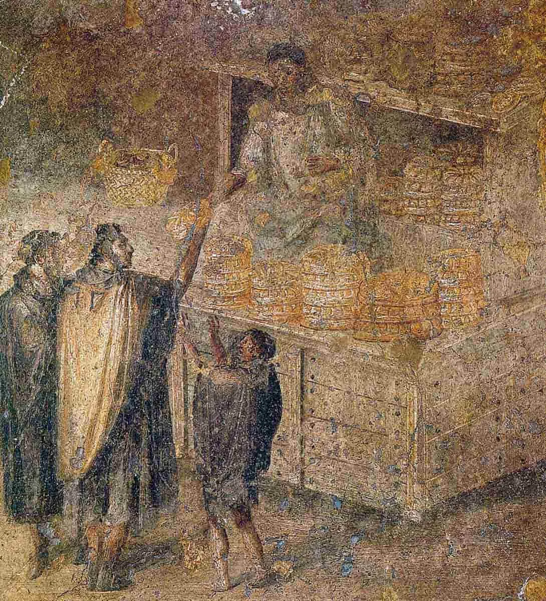 pompeii bread fresco