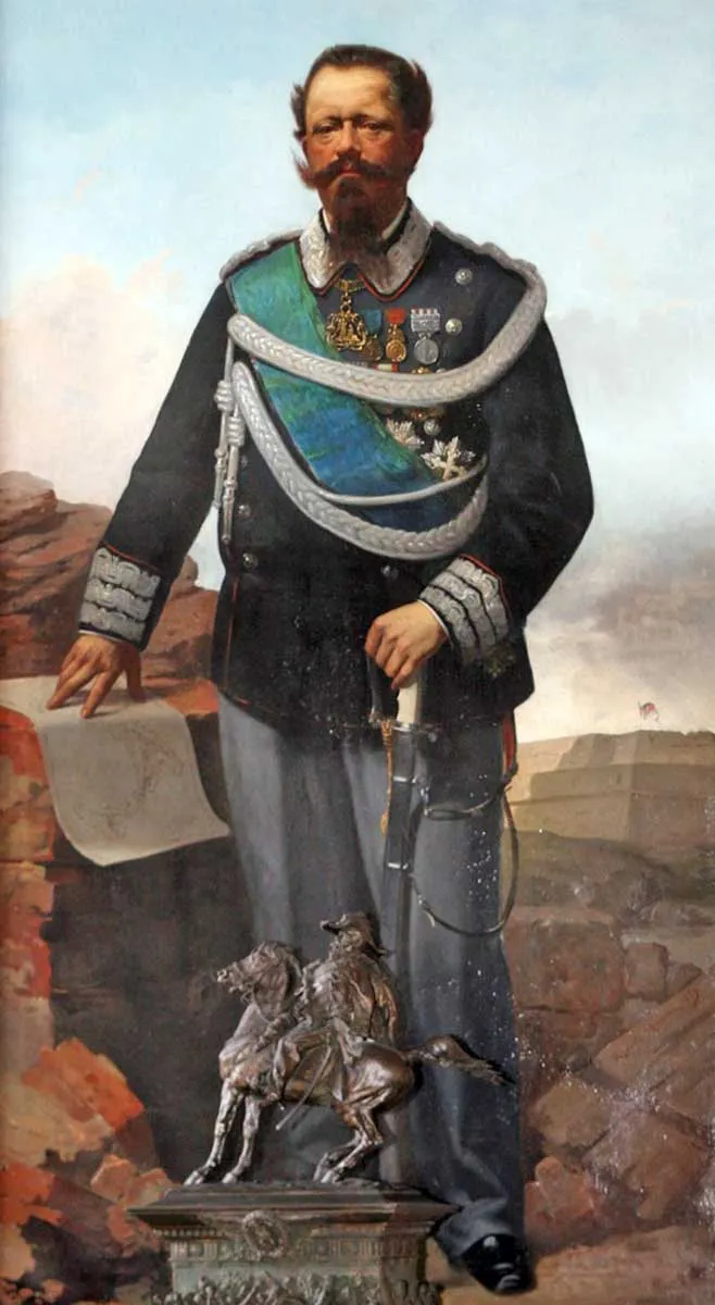 portrait of victor emmanuel ii