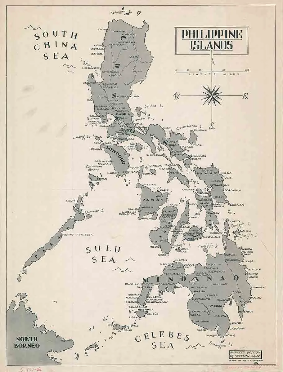 philippine islands map