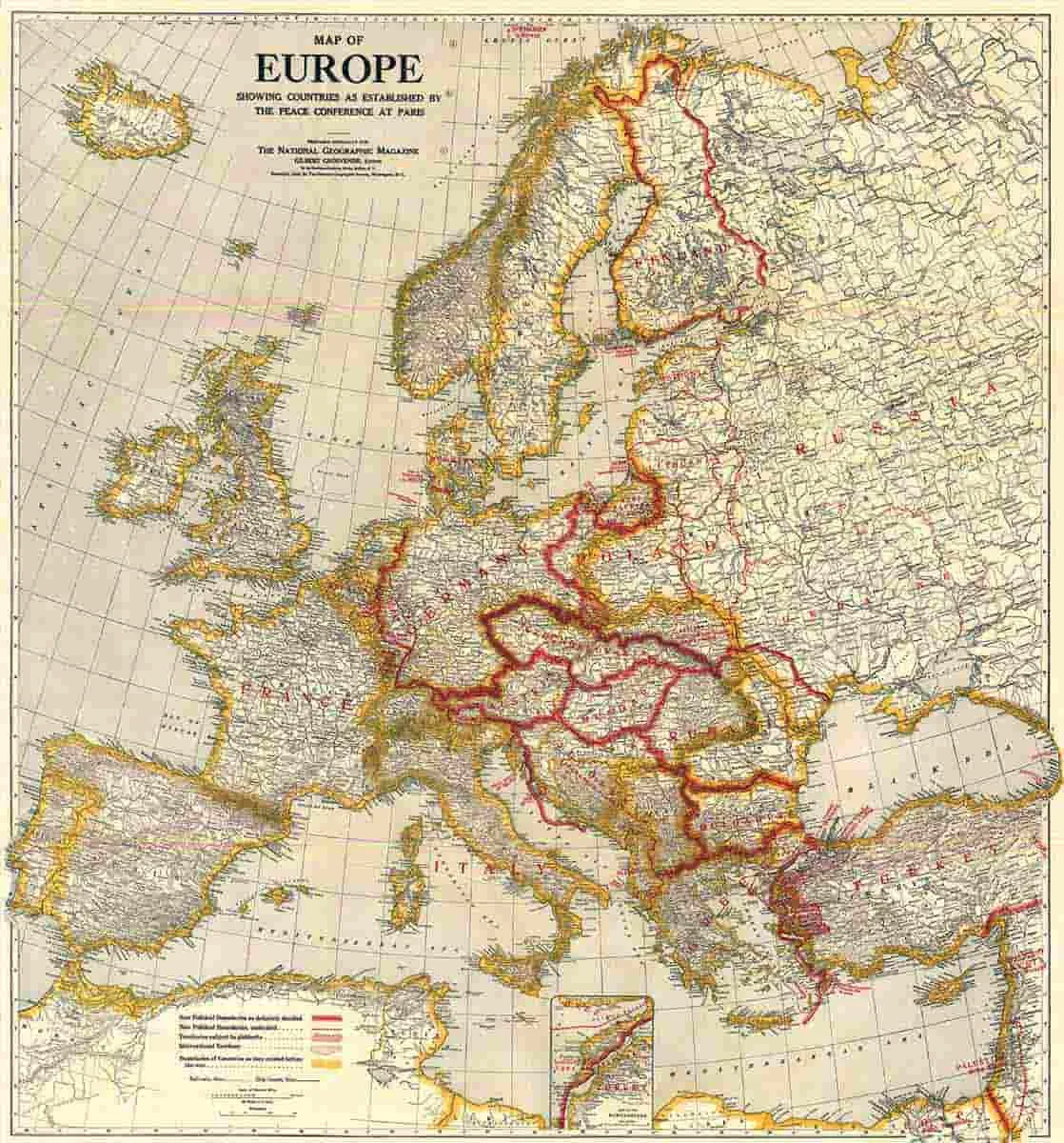 1921 europe map conv