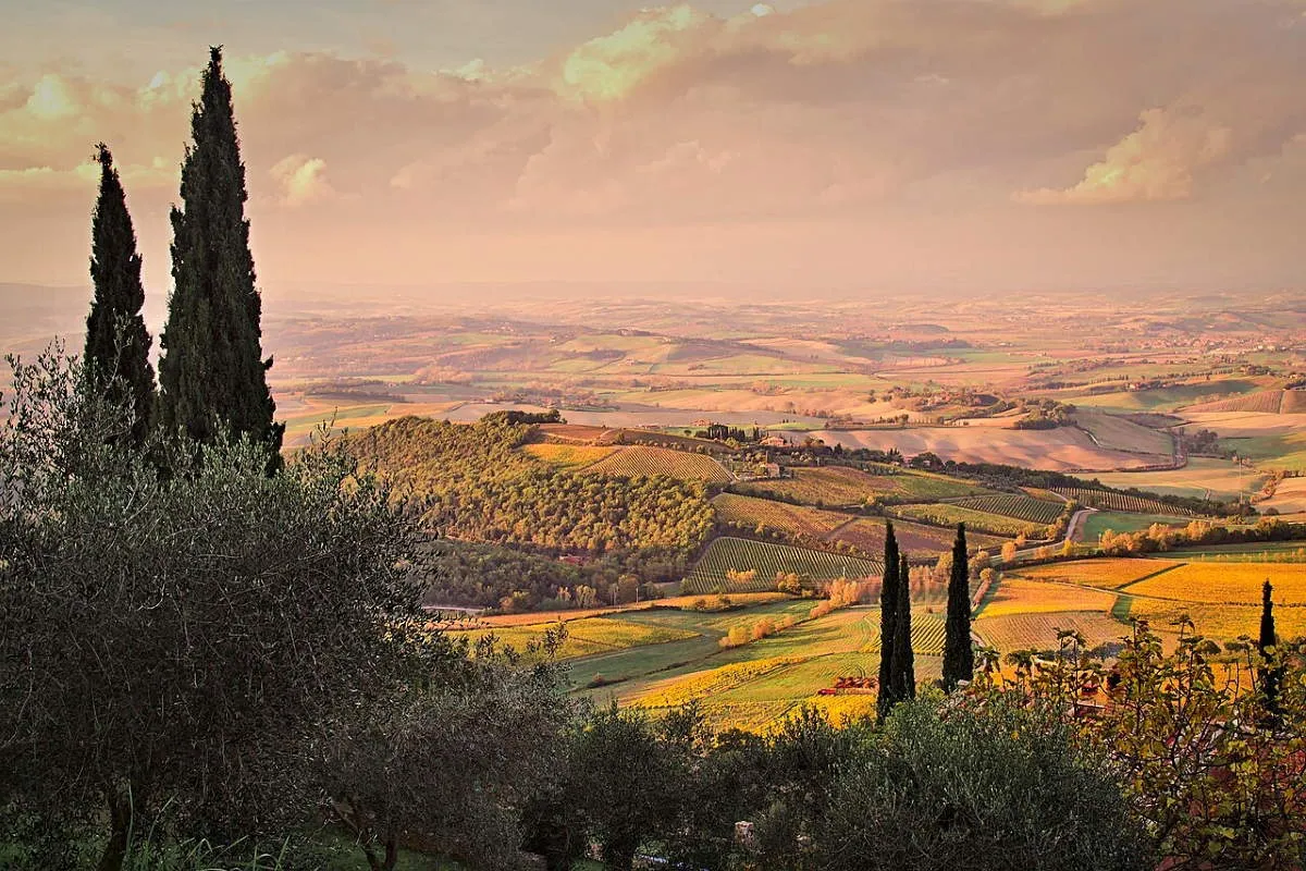 montalcino tuscany italy