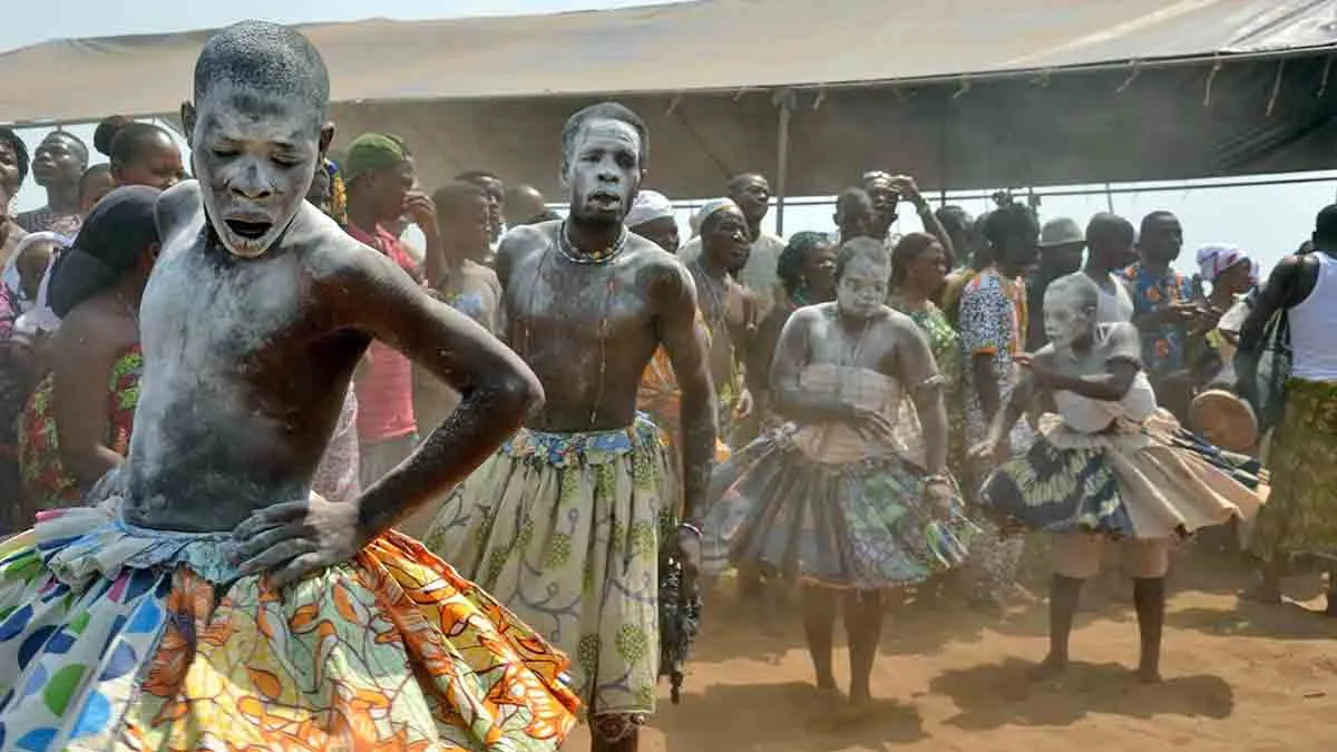 photo of voodoo dancers