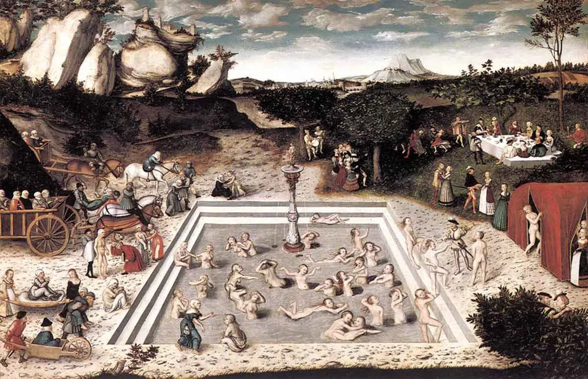 lucas cranach the elder fountain painting