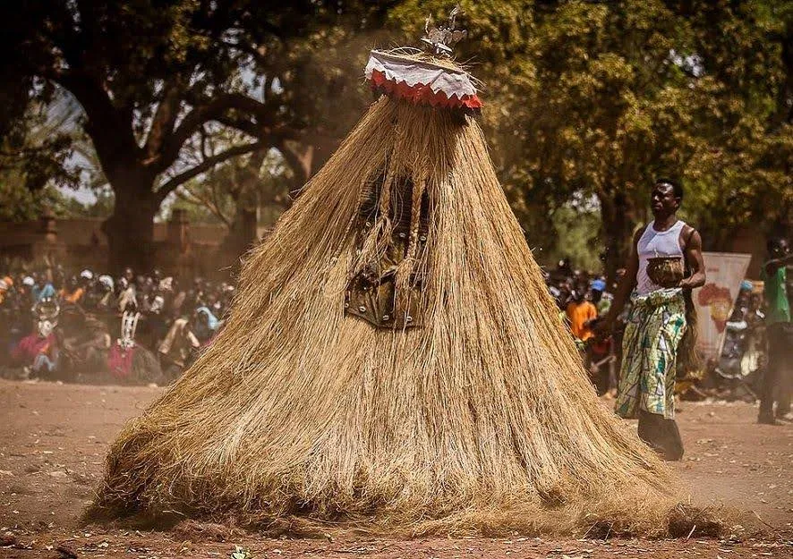 performing zangbeto