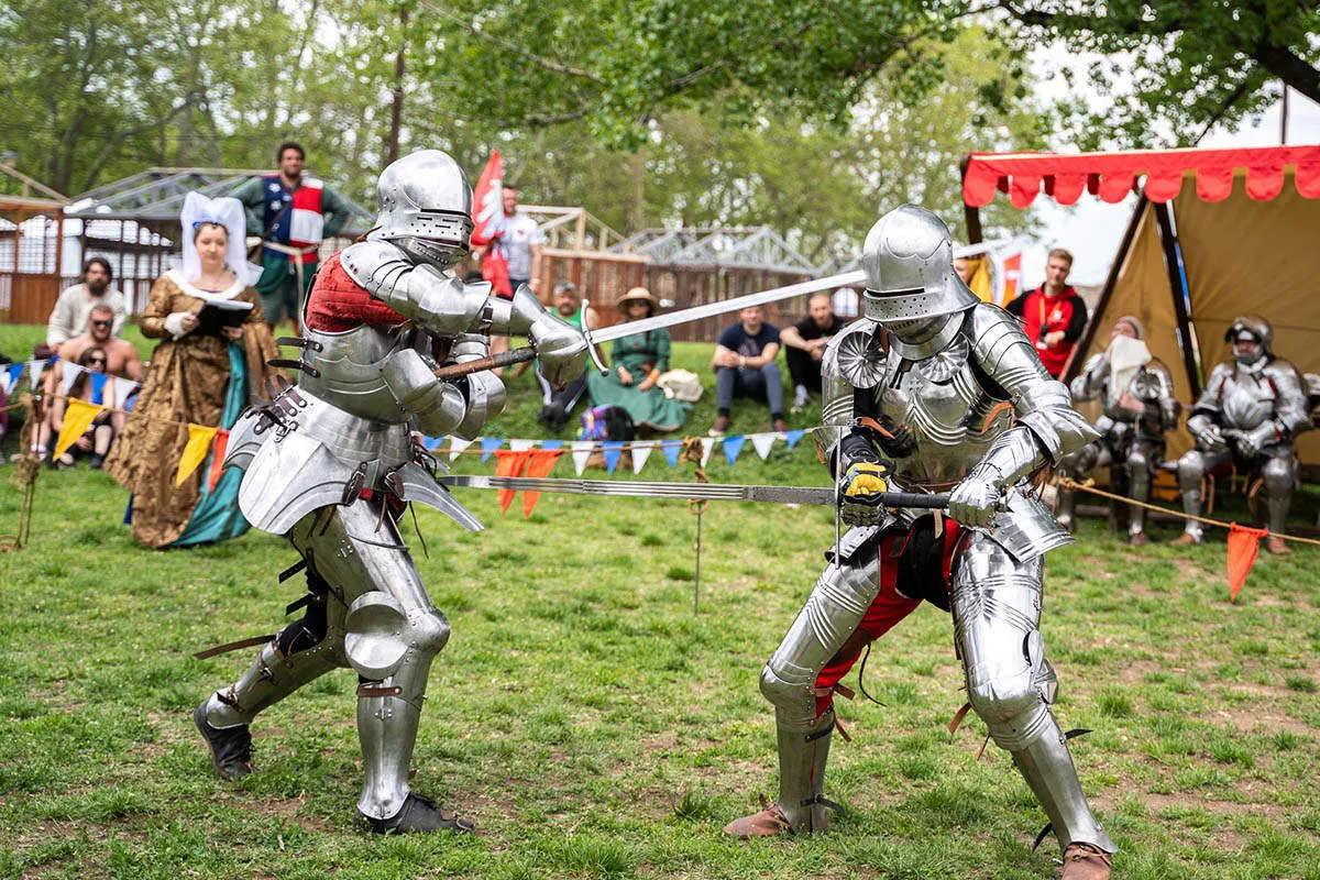 plate medieval armor reenactment