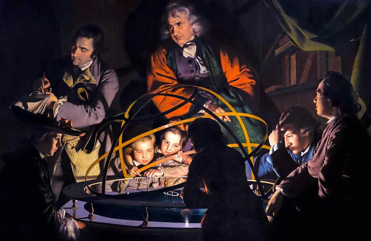 joseph wright of derby orrery painting