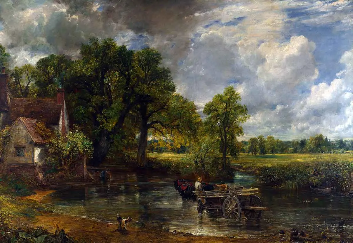 john constable hay wain painting