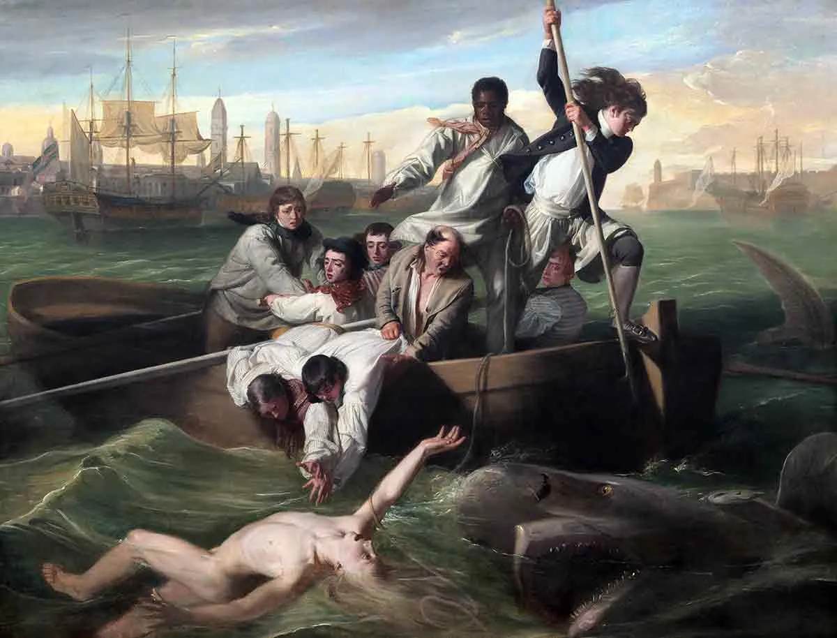 john singleton copley watson and shark painting