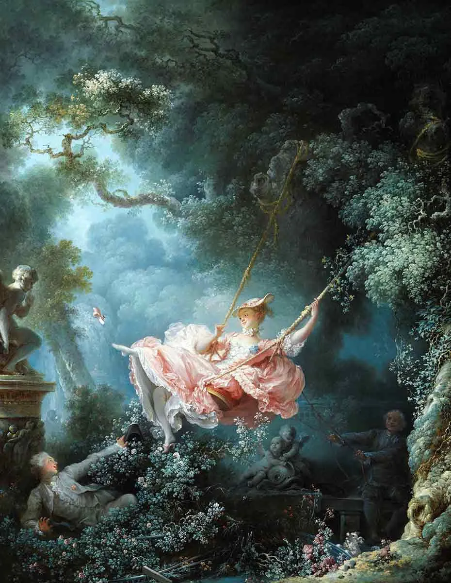 jean honoré fragonard swing painting