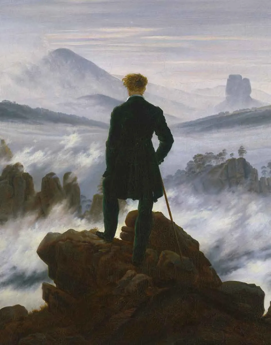 caspar david friedrich wanderer painting