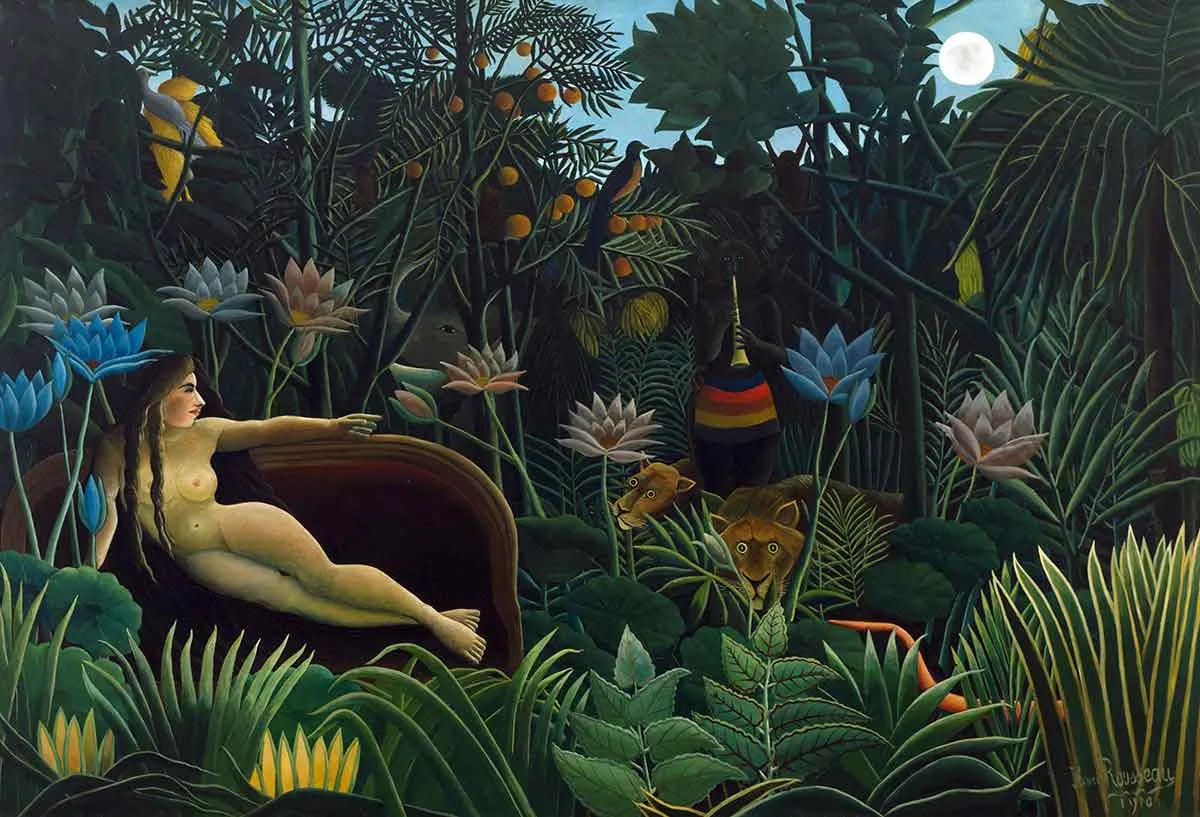 henri rousseau dream painting