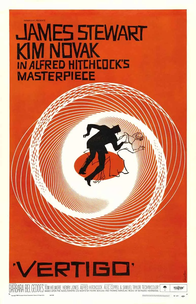 hitchcock poster vertigo