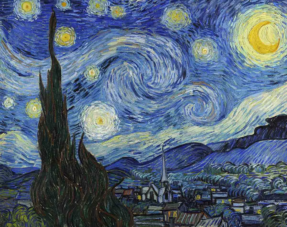 vincent van gogh starry night painting