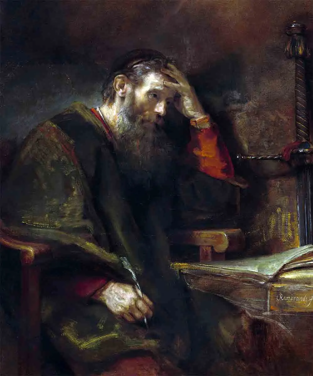 apostle paul rembrandt second timothy