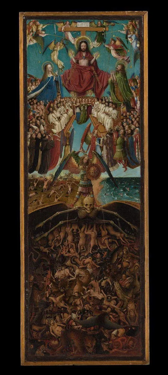 last judgment jan van eyck