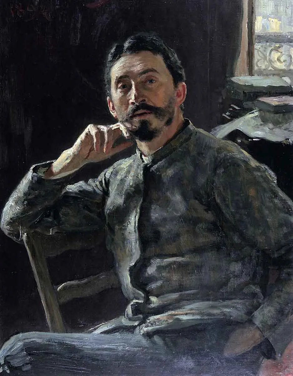 ilya repin self portrait painting